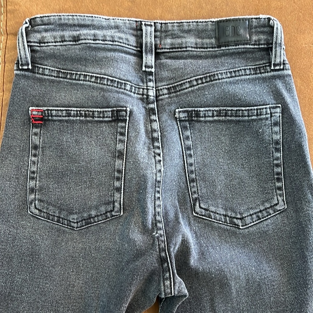 BDG Black Denim Kick Flare Jeans - Picture 3 of 4